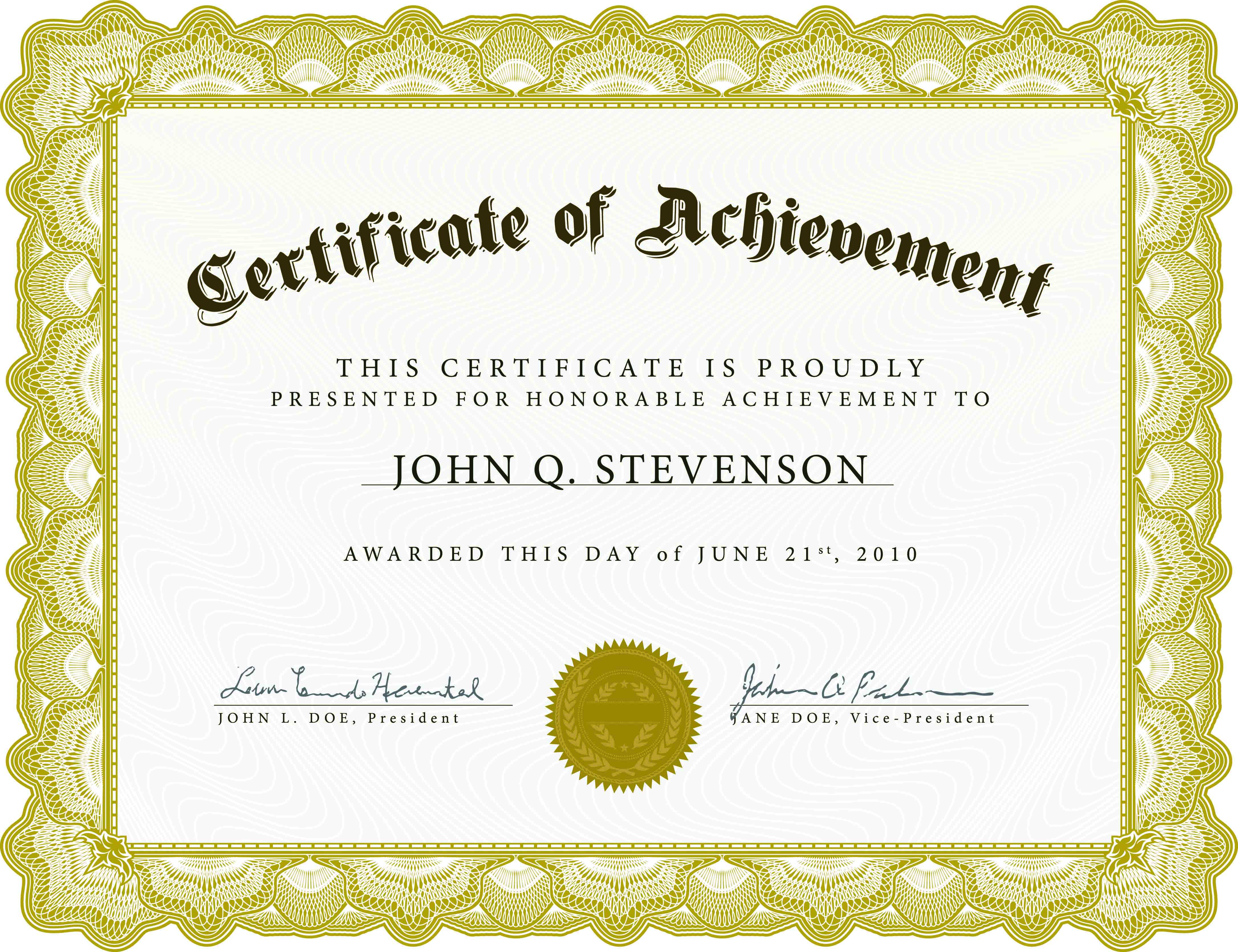 Gold Banner Award Authority Certificate Template With Regard To Certificate Authority Templates