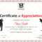 Golf Appreciation Certificate Template In Golf Certificate Templates For Word