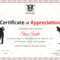 Golf Appreciation Certificate Template In Golf Certificate Templates For Word