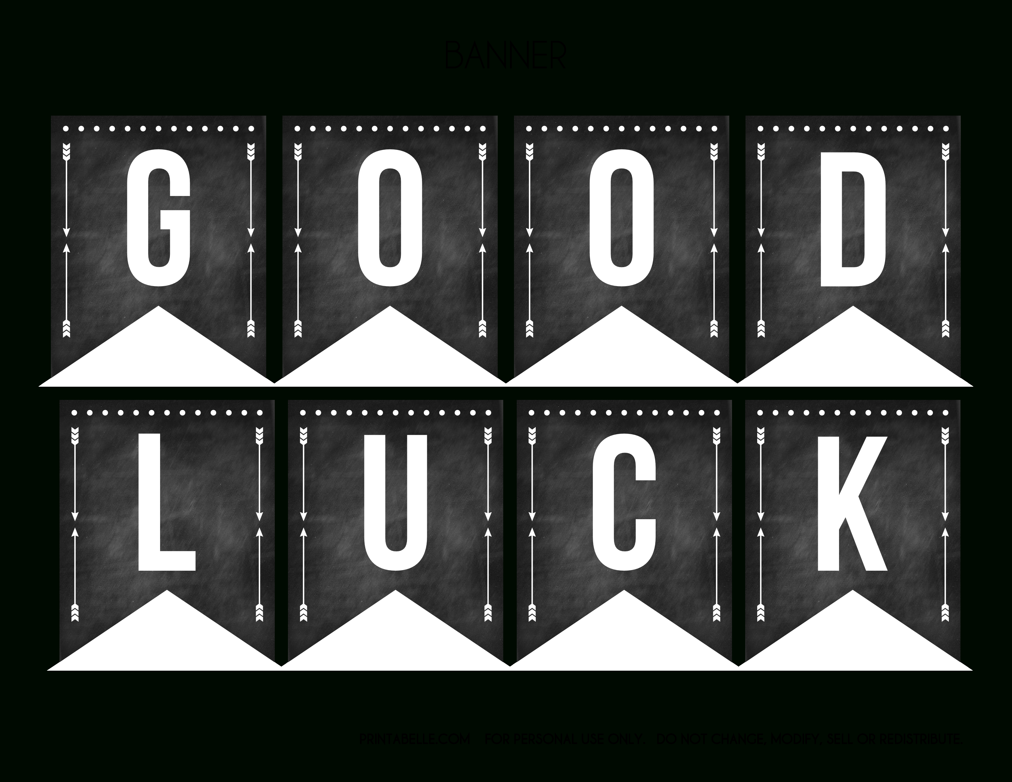 Good Luck Banner Template Best Template Examples | Sweet Intended For Graduation Banner Template