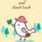 Goodbye And Good Luck – Farewell Card (Free | R | Goodbye Pertaining To Goodbye Card Template