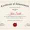Graduation Degree Certificate Template In College Graduation Certificate Template