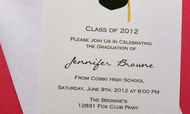 Graduation Invitation Templates Microsoft Word | Graduation intended for Graduation Invitation Templates Microsoft Word