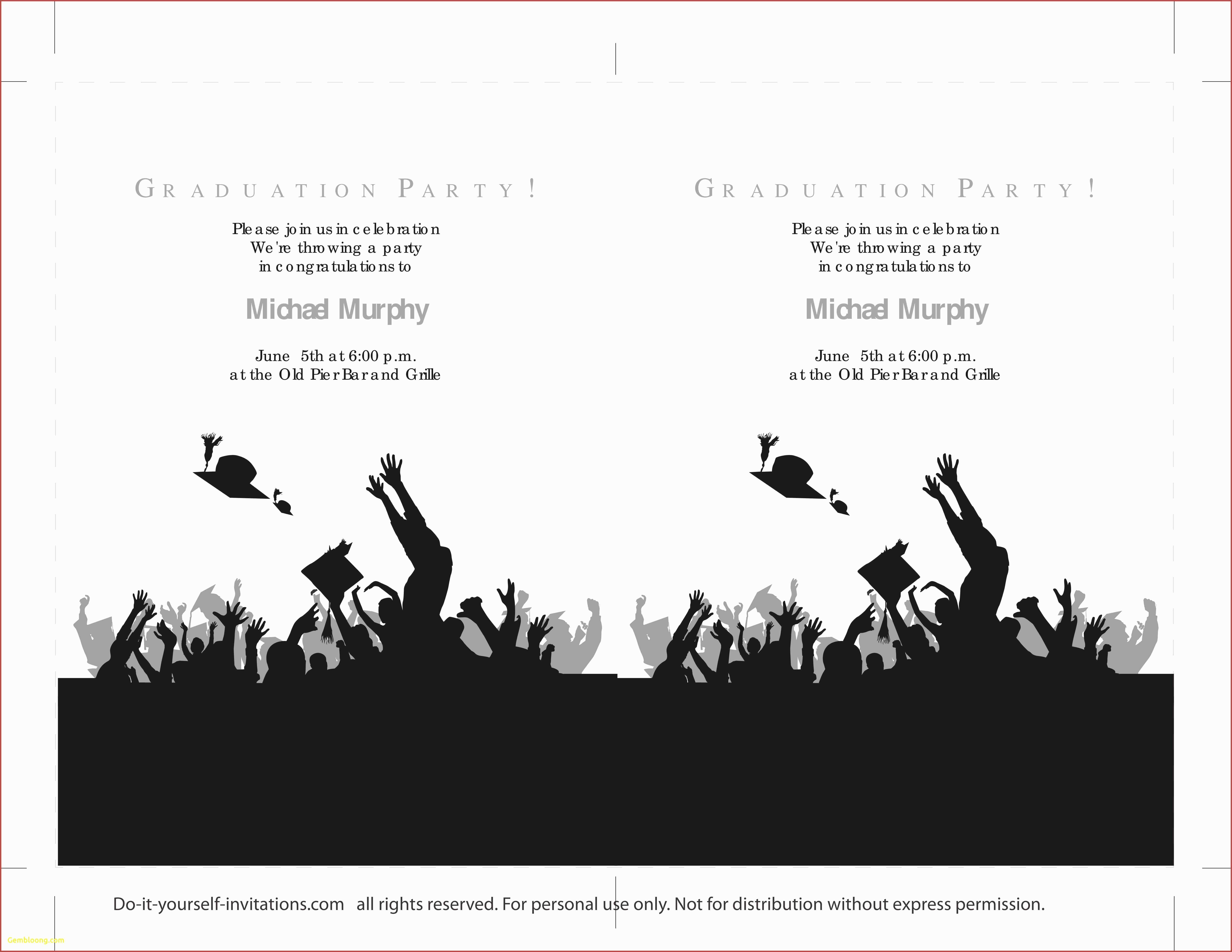 Graduation Invitations. Graduation Invitation Templates Intended For Graduation Invitation Templates Microsoft Word