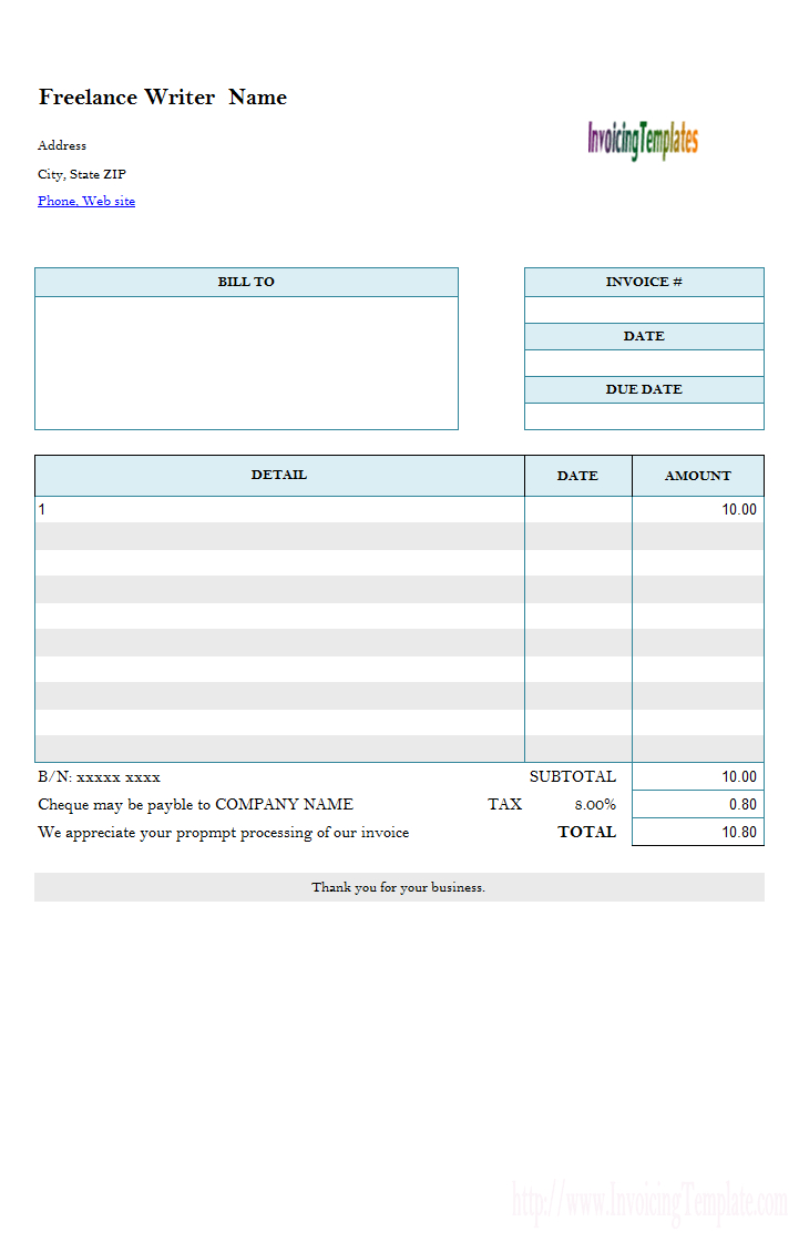 Graphic Design Freelance Invoice Template Within Web Design Invoice Template Word