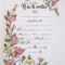 Hand Drawn & Painted Birth Certificate (Perfect For A Little With Birth Certificate Fake Template