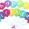 Happy Birthday Banner Diy Template | Balloon Birthday Banner Inside Homemade Banner Template