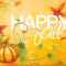 Happy Fall Powerpoint Template | Fall Thanksgiving Powerpoints Inside Free Fall Powerpoint Templates