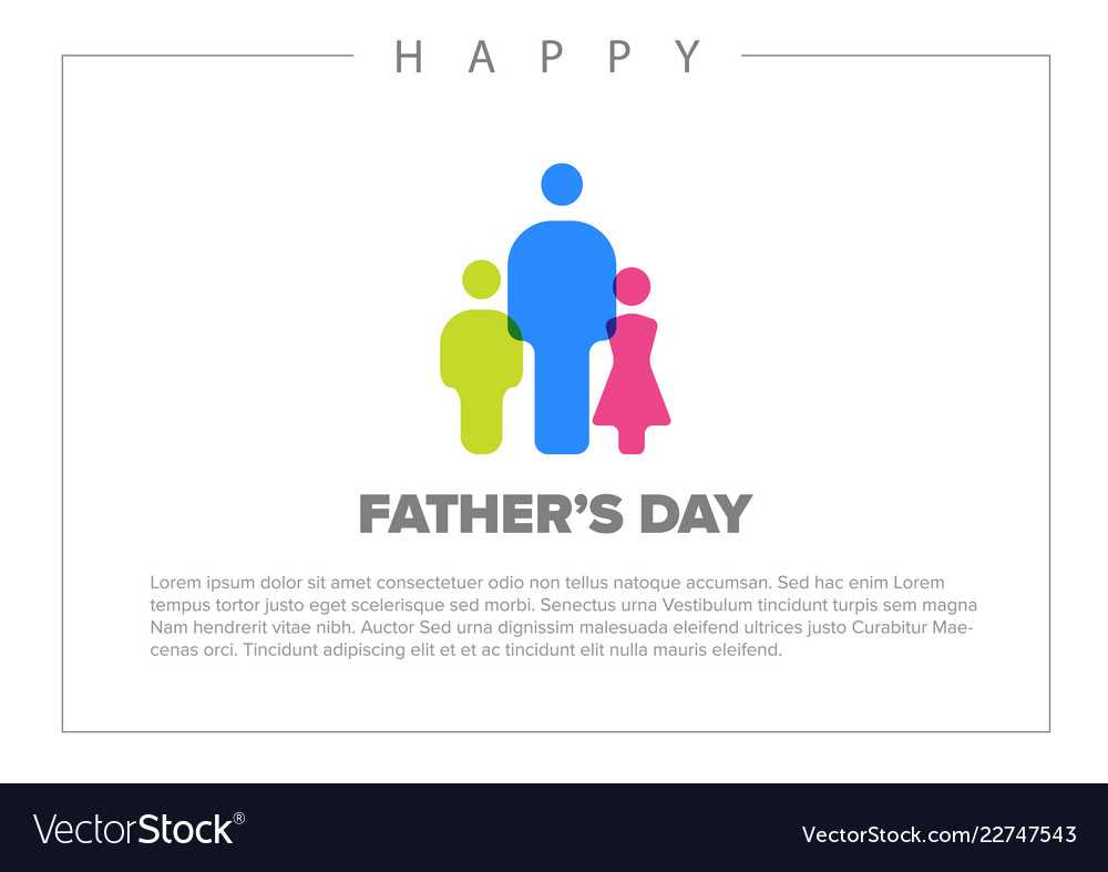Happy Fathers Day Card Template Regarding Fathers Day Card Template