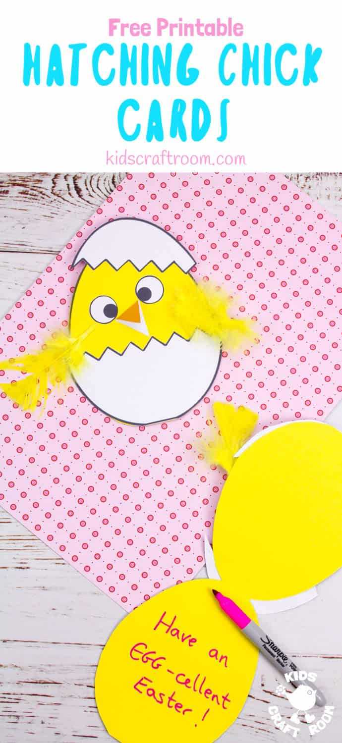 Hatching Chick Easter Card Craft – Kids Craft Room Intended For Easter Chick Card Template