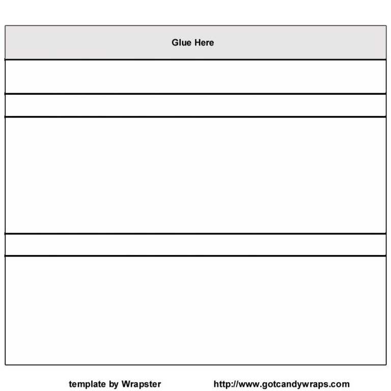 hershey candy bar wrapper template for word