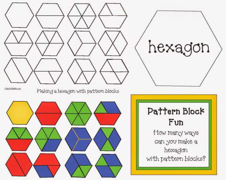 Blank Pattern Block Templates