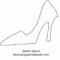High Heel Template For Cards – Atlantaauctionco Inside High Heel Template For Cards