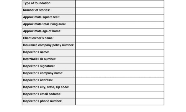 Home Inspection Report Template - Fill Online, Printable regarding Home Inspection Report Template