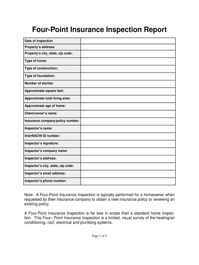 Home Inspection Report Template - Fill Online, Printable Regarding Home Inspection Report Template
