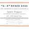 Honor Roll Certificates Template Throughout Honor Roll Certificate Template