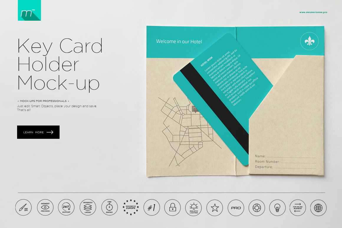 Hotel Key Card Holder Mockup | Hotel Key Cards Design With Regard To Hotel Key Card Template
