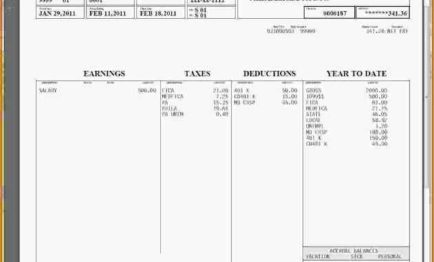 Hourly Wage Then Log Download Pay Stub Template Word Free with regard to Free Pay Stub Template Word
