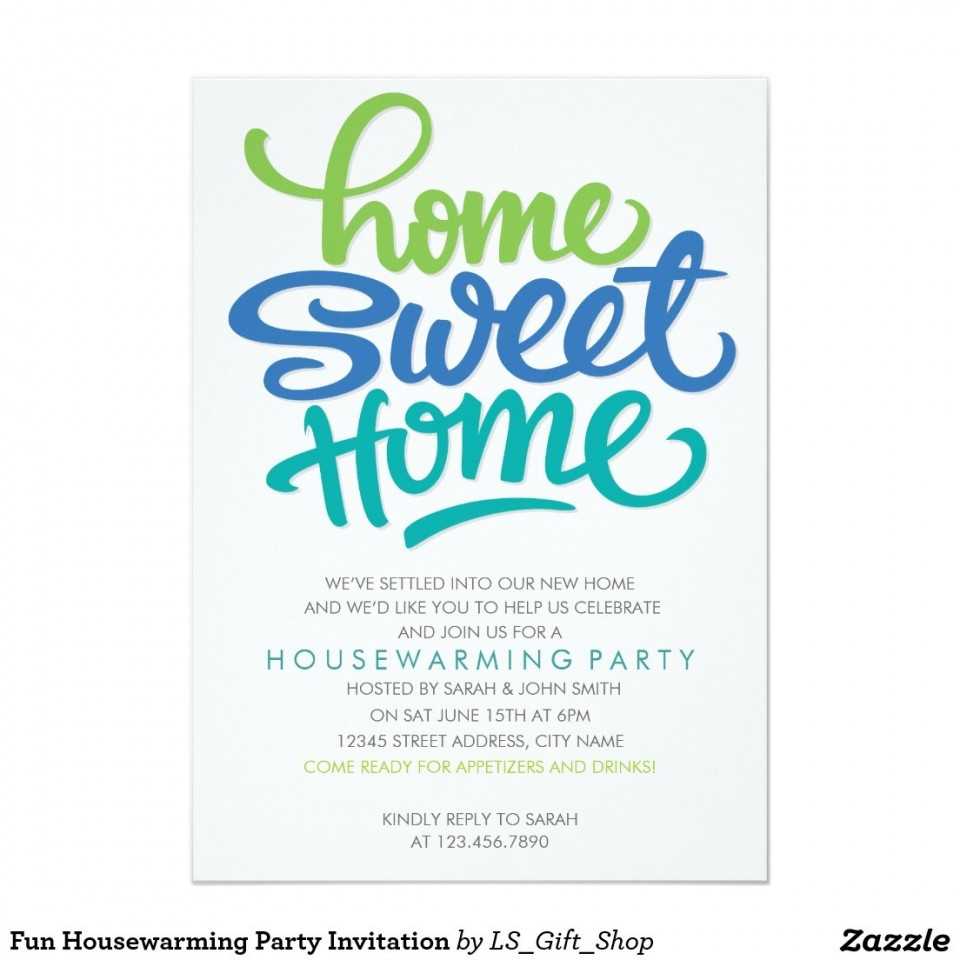 Housewarming Party Invitation | Invitation Card With Regard To Free Housewarming Invitation Card Template