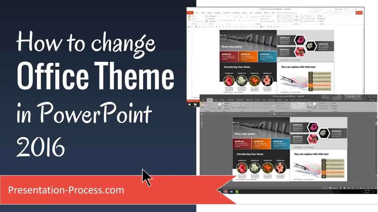 How To Change Office Theme In Powerpoint 2016 Within How To Change Powerpoint Template