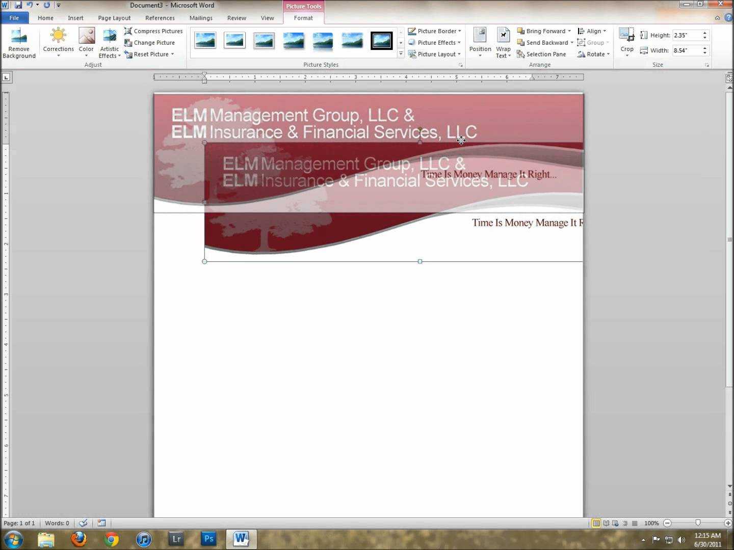 How To Create A Letterhead Template In Word Throughout How To Create A Letterhead Template In Word