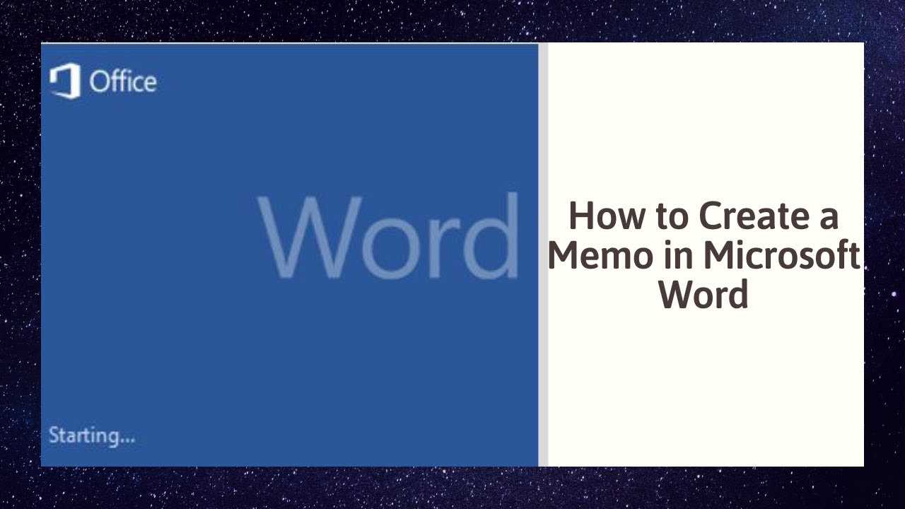 How To Create A Memo In Microsoft Word Intended For Memo Template Word 2013