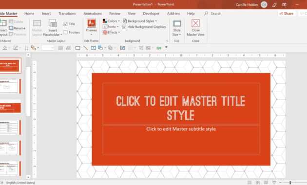 How To Create A Powerpoint Template (Step-By-Step) inside What Is Template In Powerpoint
