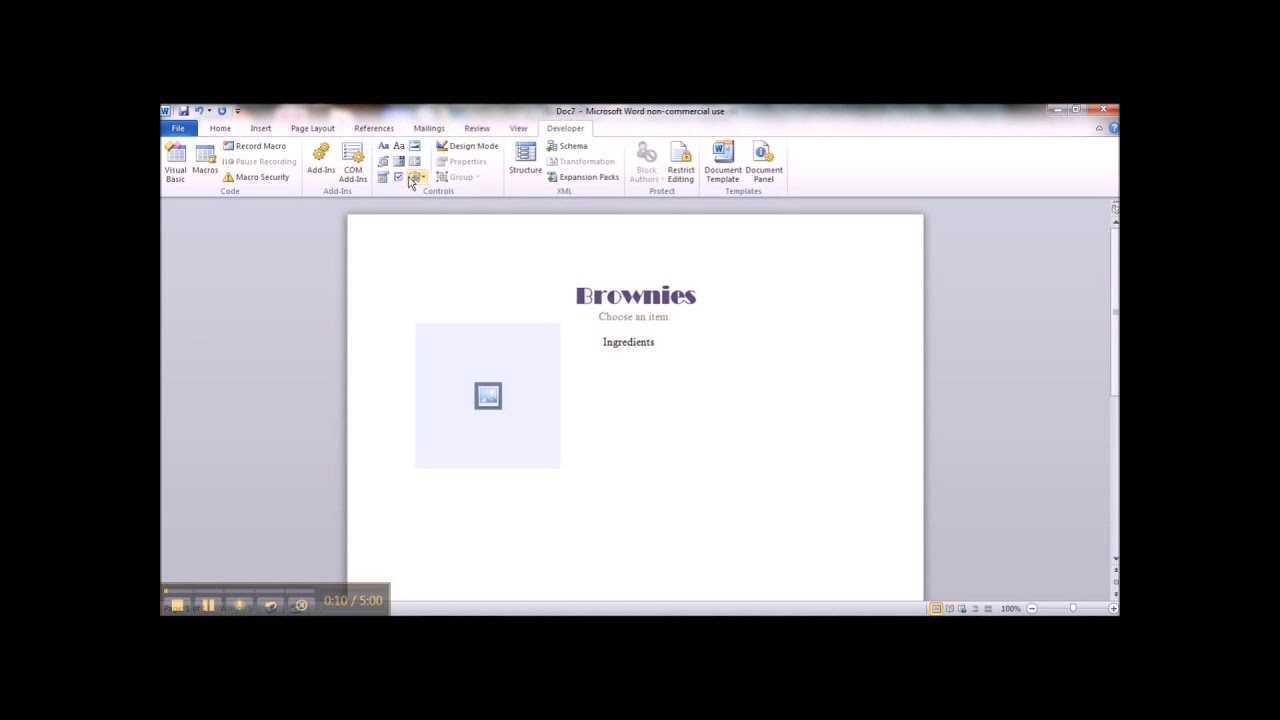 How To Create A Template In Word 2010.wmv Inside How To Use Templates In Word 2010