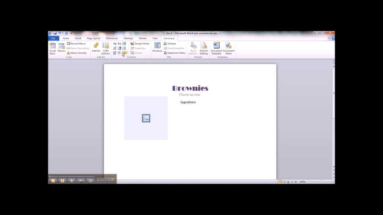 How To Create A Template In Word 2010.wmv Regarding Word 2010 Template Location