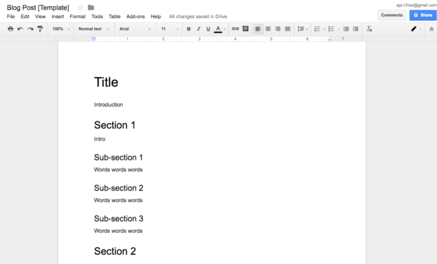 How To Create Effective Document Templates for Google Word Document Templates