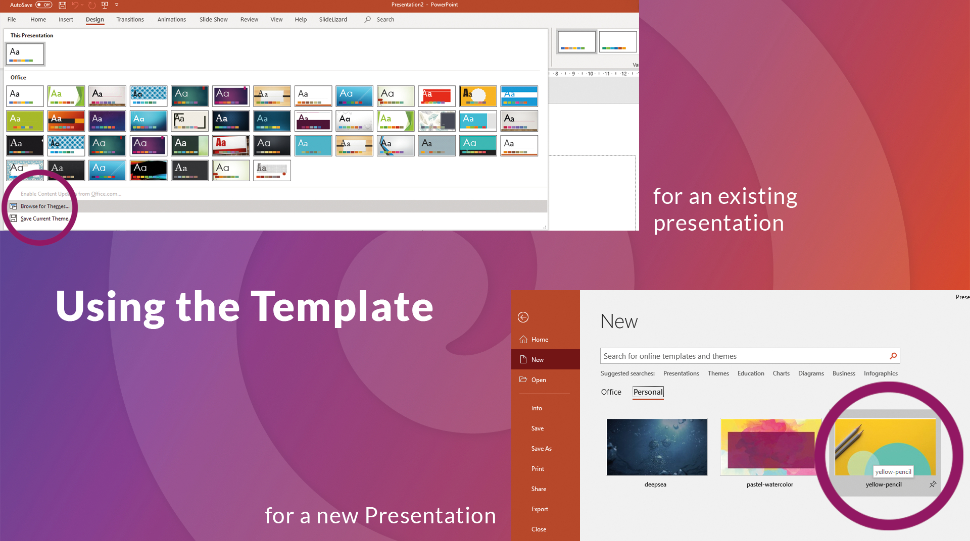 How To Create Your Own Powerpoint Template (2019) | Slidelizard Within Where Are Powerpoint Templates Stored