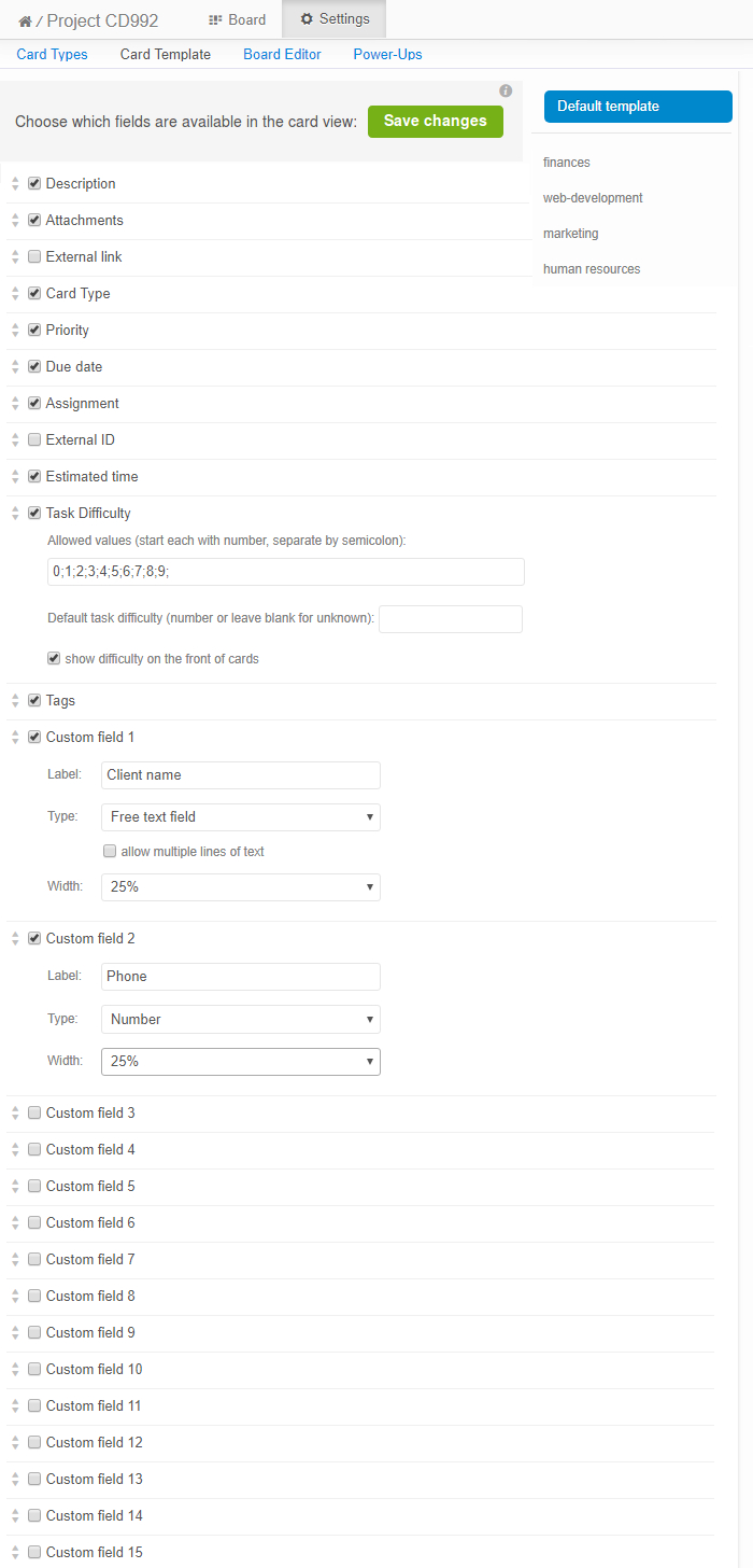 How To Customize The Kanban Card Template? | Kanban Tool Support Throughout Kanban Card Template