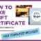 How To Make A Gift Certificate (Free Template Included) Within Publisher Gift Certificate Template