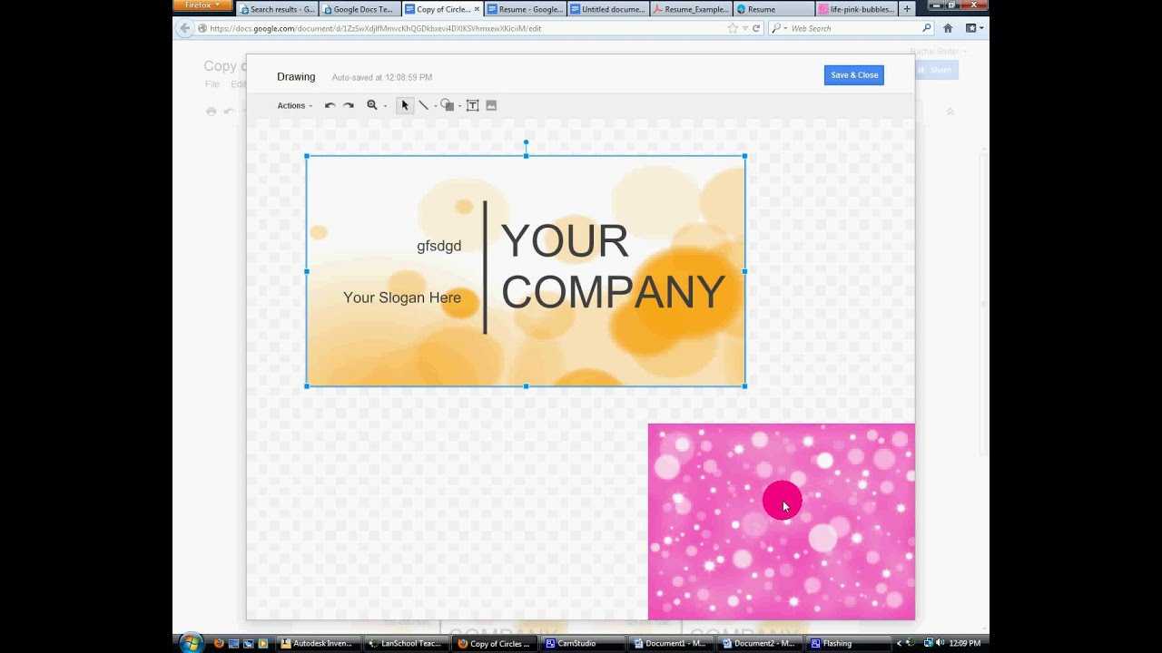 How To Make Buisness Card In Google Docs Or Ms Publisher Intended For Business Card Template For Google Docs