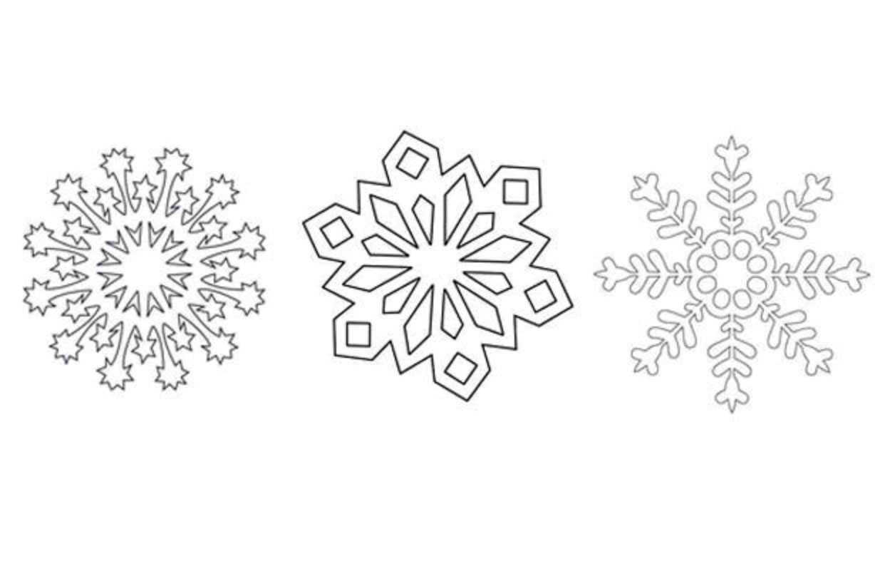 How To Make Paper Snowflakes: Get Our Free Templates! With Regard To Blank Snowflake Template