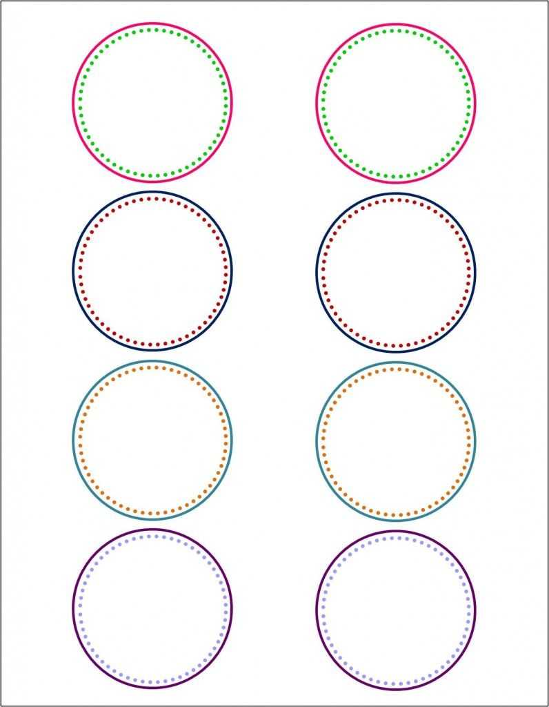 How To Make Pretty Labels In Microsoft Word + Free Printable For Free Gift Tag Templates For Word