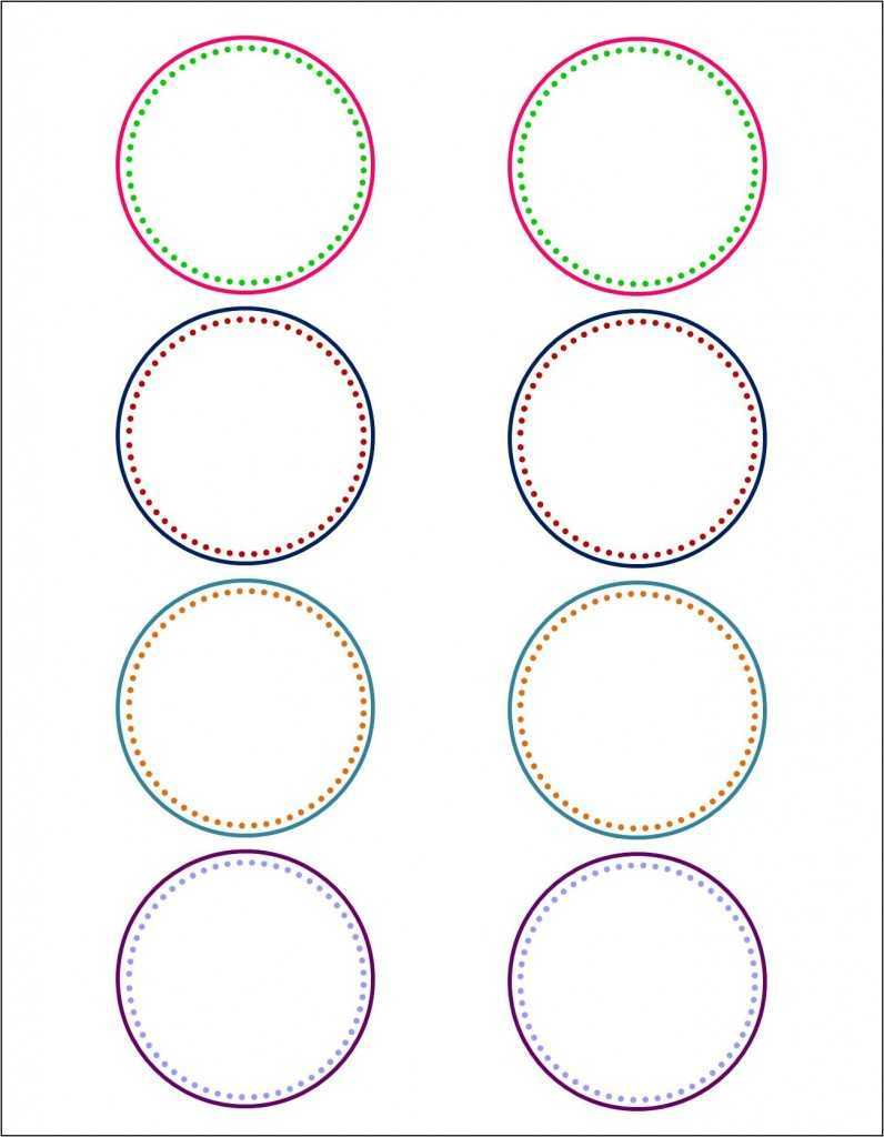 How To Make Pretty Labels In Microsoft Word In Microsoft Word Sticker Label Template