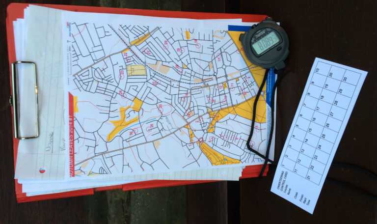 Image 12 for Orienteering Control Card Template