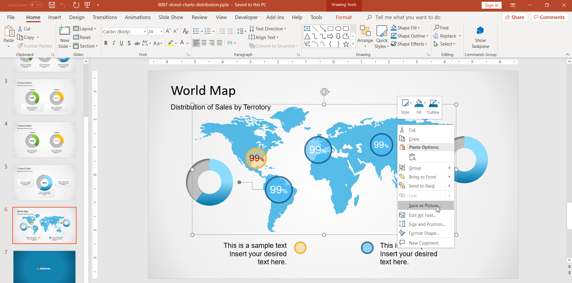 How To Save A Powerpoint Shape To Png With 100% Transparent With Regard To How To Save Powerpoint Template