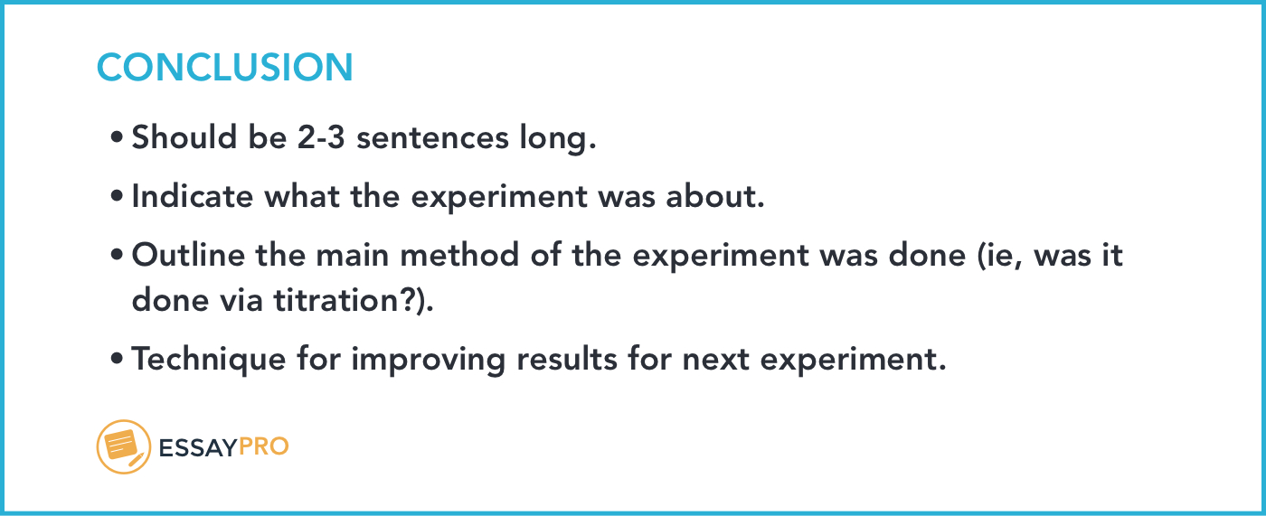 How To Write A Lab Report: Format, Examples | Essaypro With Regard To Lab Report Conclusion Template