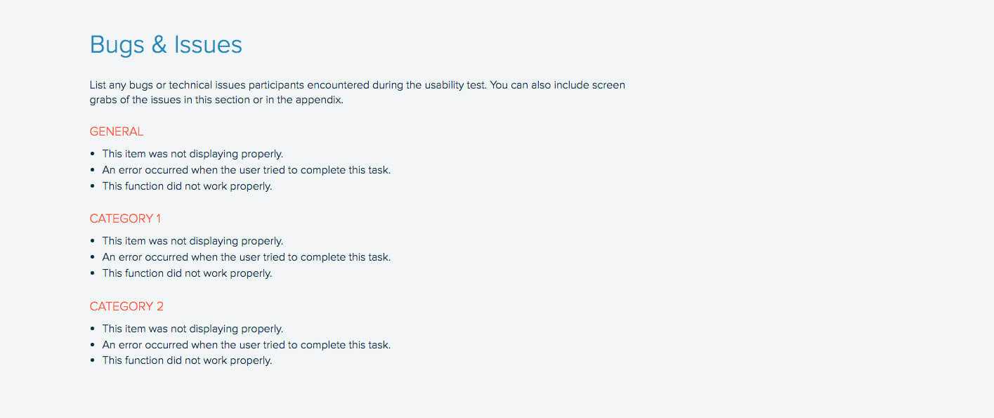 How To Write A Usability Testing Report (With Samples In Usability Test Report Template