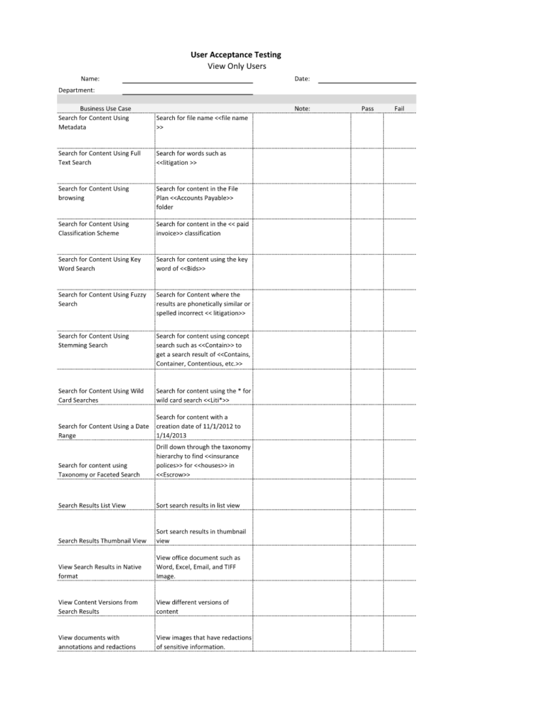 How To Write Your Own User Acceptance Testing Uat Schedule For 