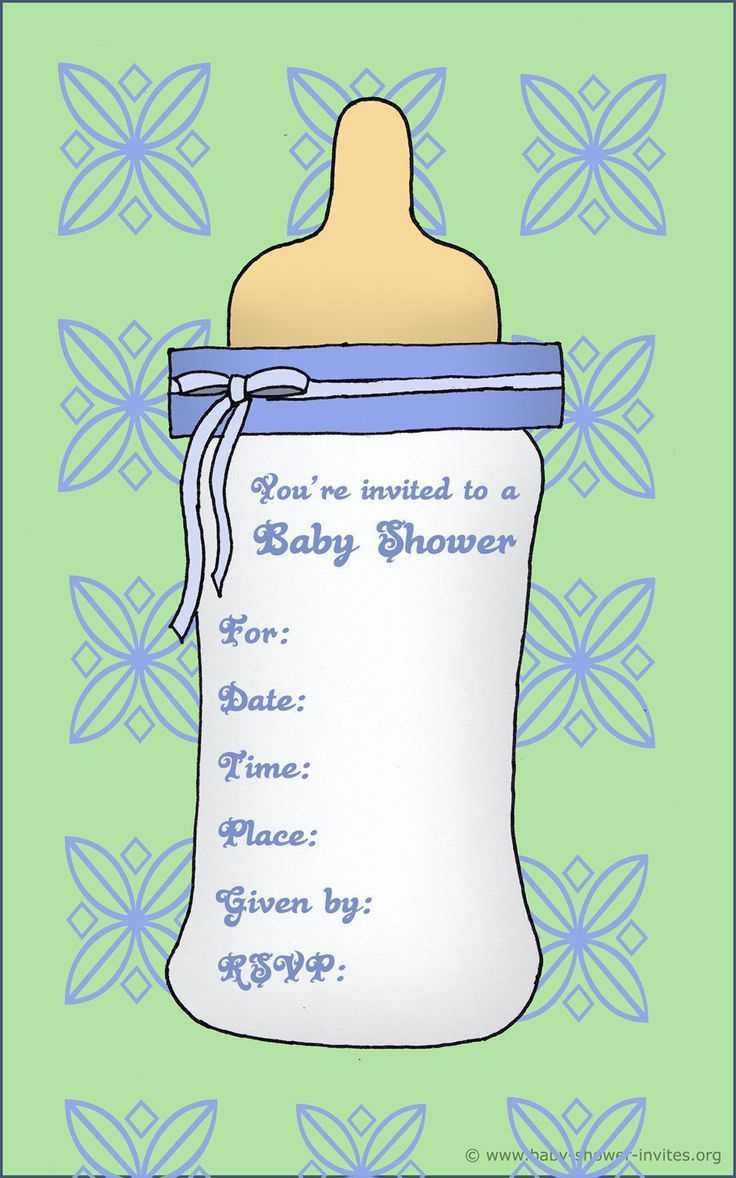 I Like This Free Baby Shower Invitation Template For Word Regarding Free Baby Shower Invitation Templates Microsoft Word