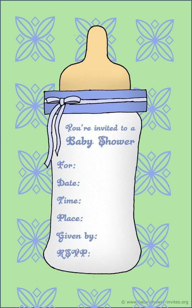 I Like This Free Baby Shower Invitation Template For Word Regarding Free Baby Shower Invitation Templates Microsoft Word