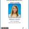 Id Card Designs | Identity Card Design, Id Card Template Intended For College Id Card Template Psd