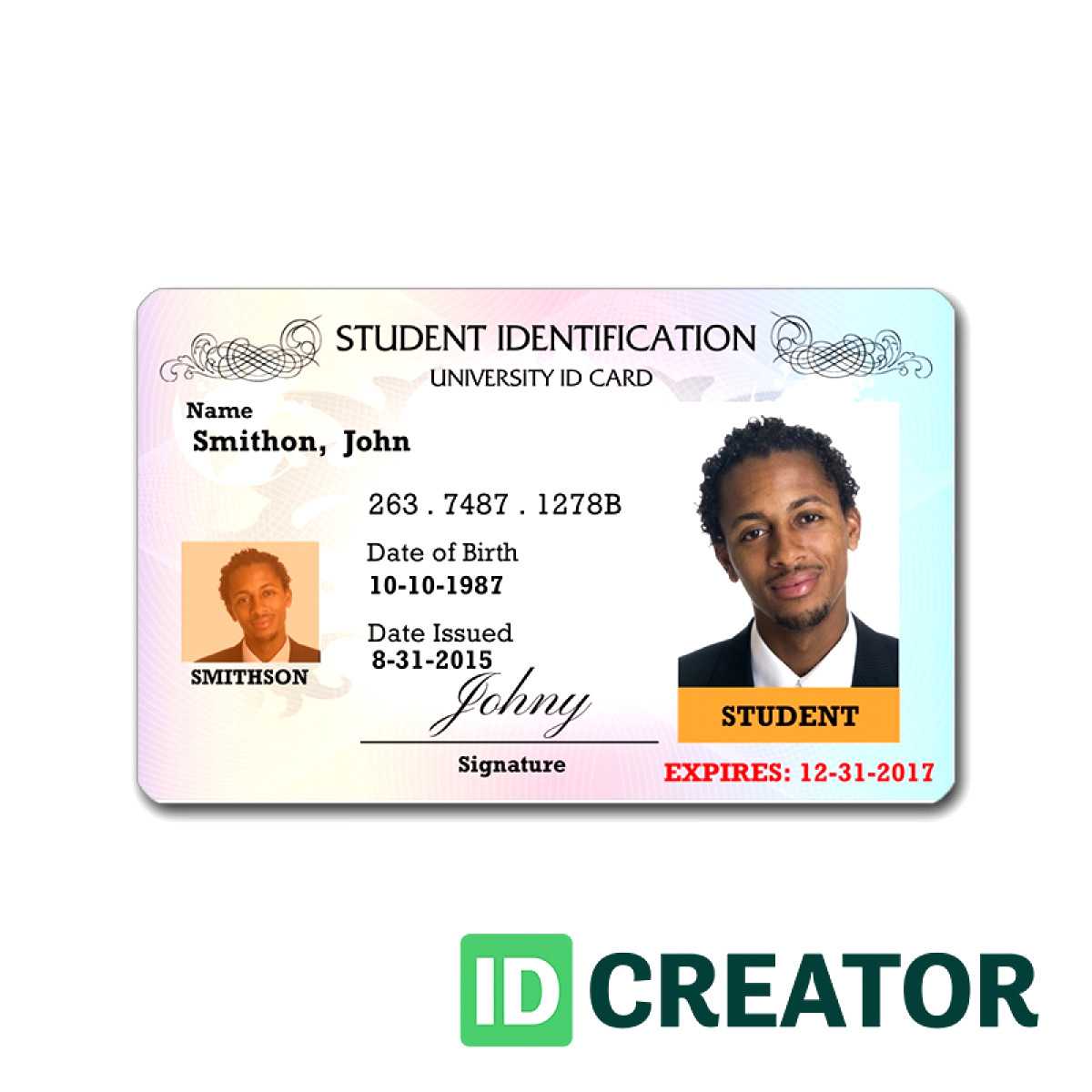 Id Card Template Coreldraw – Bushveld Lab Within French Id Card Template