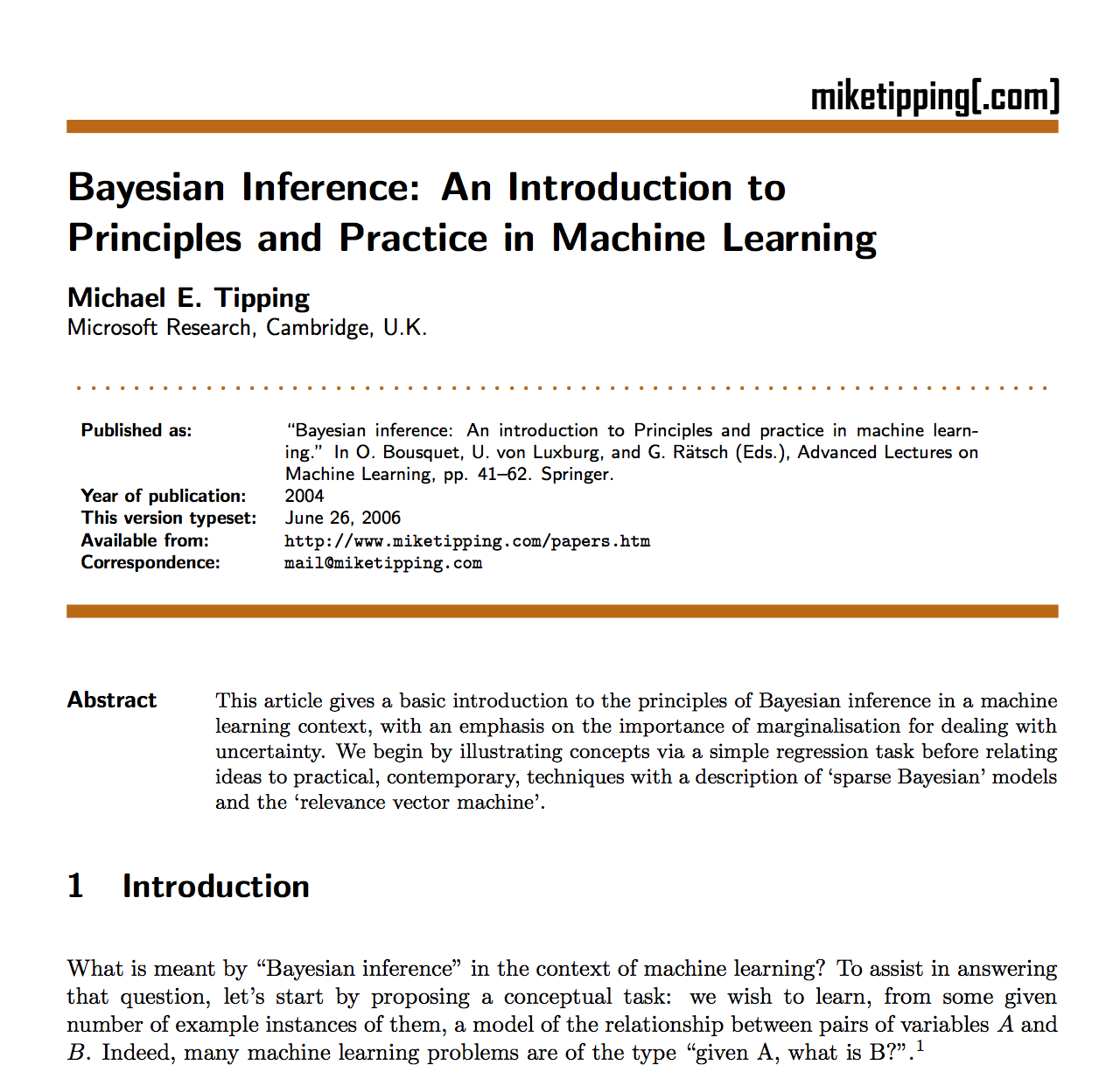 Identifying A Template For A Scientific Paper Tex Latex Within 