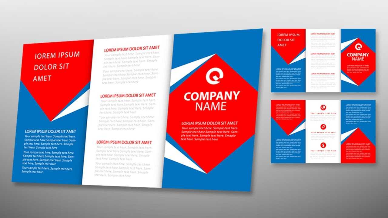 Illustrator Tutorial – Tri Fold Brochure Design Template Intended For Tri Fold Brochure Template Illustrator