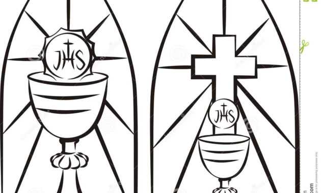 Image Result For Stain Glass First Communion Banner Template intended for First Holy Communion Banner Templates