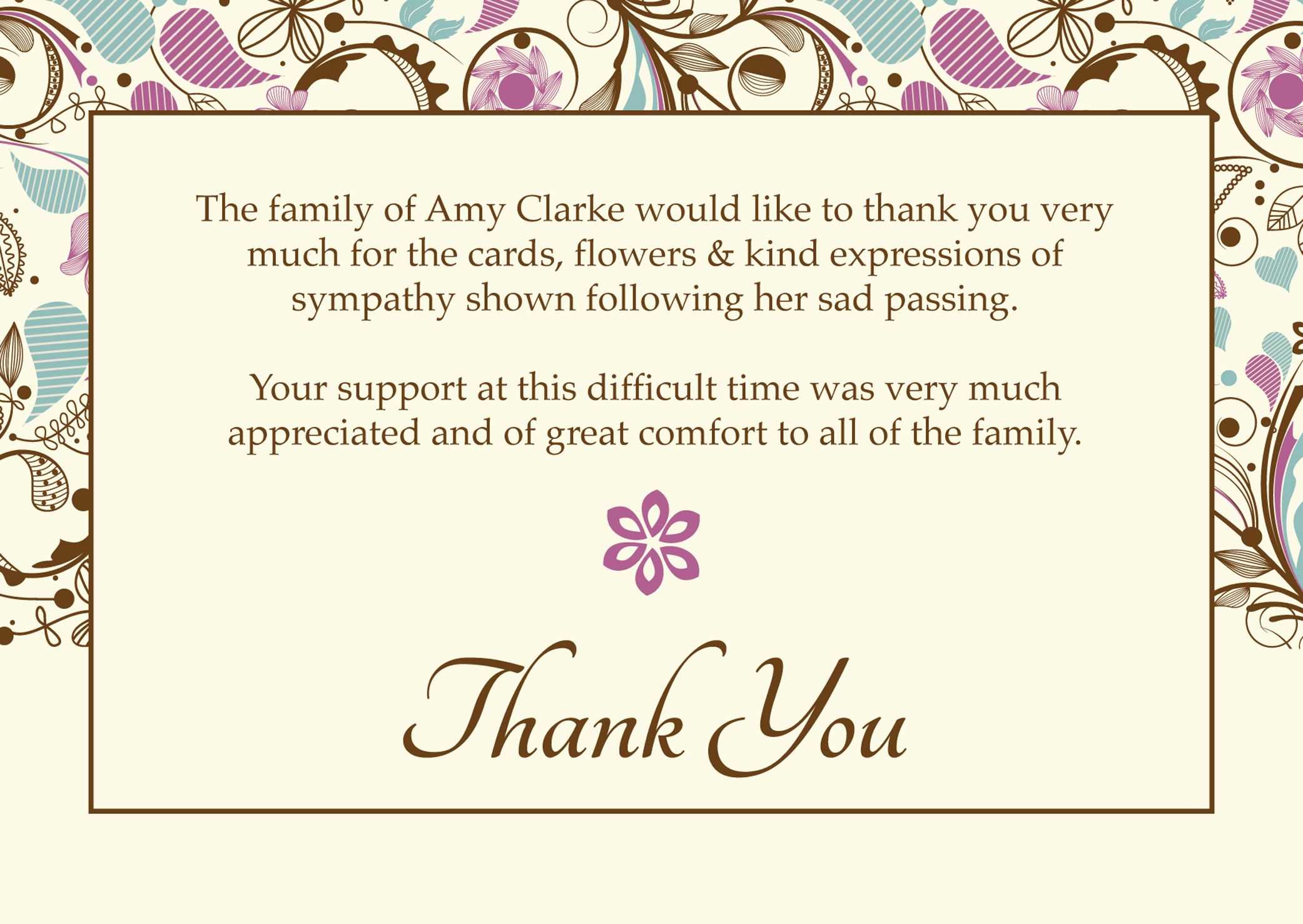 Images Of Thank You Cards Wallpaper Free With Hd Desktop Intended For Thank You Card Template Word